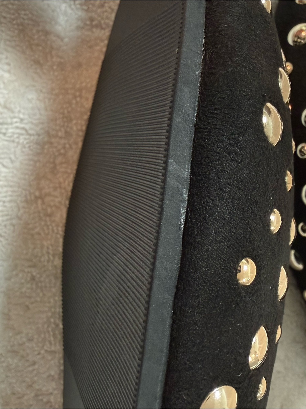 Studded Black Slingback Mules bundle shoes for deep discounts :) - Picture 4 of 7